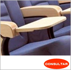 Pala Abatible para butacas de teatros
